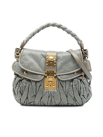 Miu Miu Matelasse Nappa Coffer Satchel (view 1)