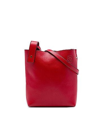 Loewe Grained Leather Anagram Asymmetric Crossbody (view 1)