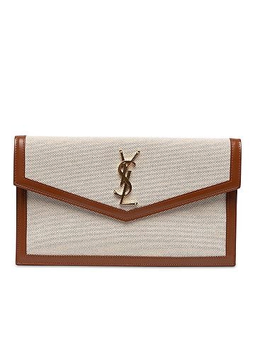 Saint Laurent Canvas Uptown Pouch (view 1)