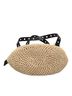 Loewe 100% Raffia Brown Small Raffia Punch Hole Hobo One size - photo 3