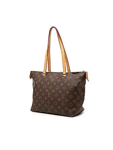 Louis Vuitton Louis Vuitton Monogram Iena PM Tote Bag Shoulder M42268 Brown Leather Women's LOUIS VUITTON (view 2)