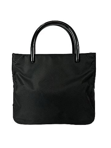 Prada PRADA B8368 Handbag, Plastic and Tessuto Nylon, Black, Women's (view 1)