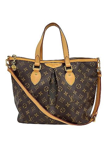 Louis Vuitton LOUIS VUITTON LV Louis Vuitton Palermo PM M40145 Handbag Shoulder Bag Monogram Brown Women's (view 1)