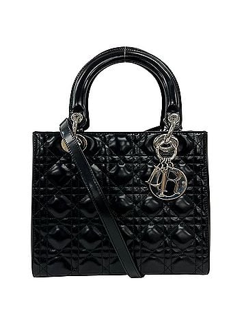 Christian Dior Christian Dior Lady Cannage M0565ONGE_M900 Handbag Leather Black Women's (view 1)