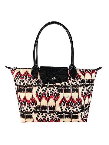 Longchamp Longchamp Le Pliage Collection L2605649238 Handbag, Nylon Leather, Black, White, Red, Women's (view 1)