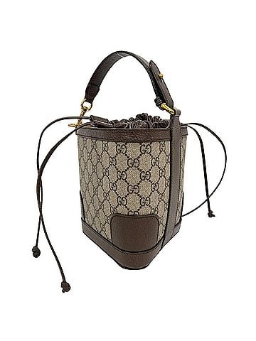 Gucci GUCCI Ophidia Shoulder Bag, GG Supreme Canvas Leather, Brown, Women's (view 2)