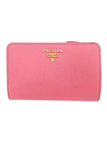 Prada Prada 1ML225 Saffiano Leather Pink Bi-fold Wallet 1054PRADA (view 1)