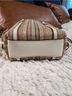 Tory Burch Stripes Red White Tan Crossbody Bag One size - photo 3