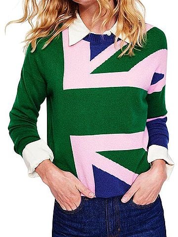 Boden Lydia Cashmere Pullover Sweater (view 1)