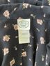 Laura Ashley Floral Black Button-Down Shirt Size 8 - photo 6