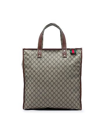 Gucci GG Supreme Web Tote (view 1)