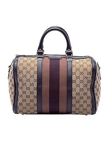 Gucci Medium GG Canvas Web Joy Boston Bag (view 1)