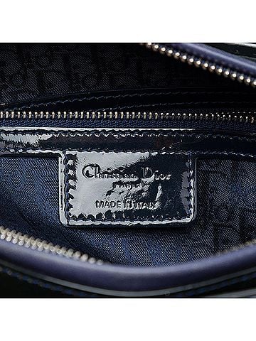Dior Large Patent Cannage Lady Dior (view 2)