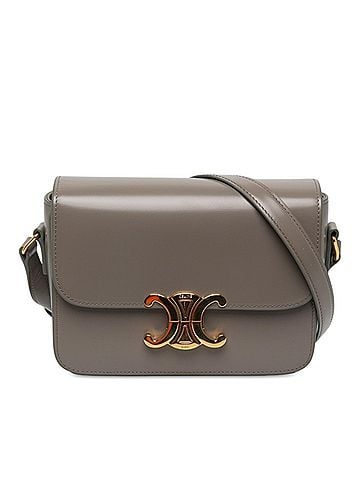 Céline Teen Shiny Calfskin Triomphe Crossbody (view 1)