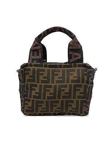 Fendi Mini Zucca Canvas Satchel (view 1)