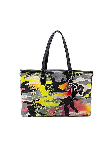 Dior Anselm Reyle Medium Canvas Camouflage Tote (view 1)