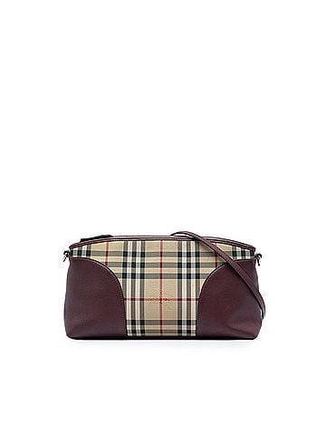 Burberry Haymarket Check Coated Canvas Chichester Crossbody (view 1)