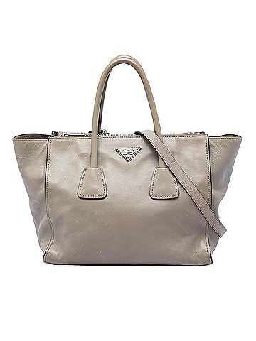 Prada Glace Calf Twin Pocket Double Handle Satchel (view 1)