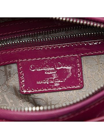 Dior Medium Patent Cannage Lady Dior (view 2)