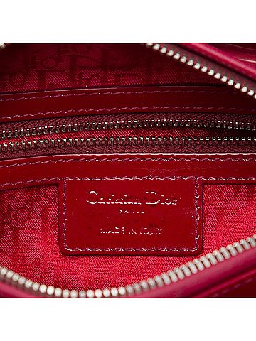 Dior Medium Patent Cannage Lady Dior (view 2)