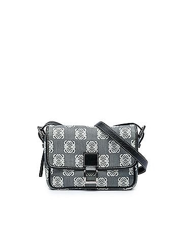 Loewe Anagram Canvas Flap Crossbody (view 1)