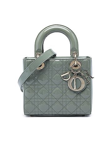 Dior Small Patent Cannage Lady Dior (view 1)