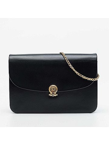 Dior Leather Chain Crossbody (view 1)