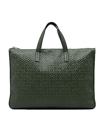 Loewe Anagram Embossed Leather Toledo Briefcase (view 1)