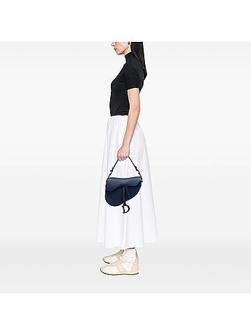 Dior Ultra Matte Calfskin Saddle Bag (view 2)