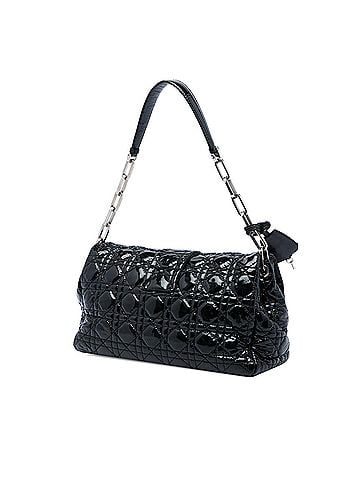 Dior Patent Cannage New Lock Shoulder Bag (view 2)