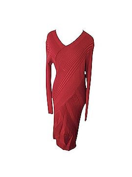 Cedric Charlier Knit Sweater Midi Dress Cocktail Dress (view 1)