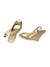Lilly Pulitzer Gold Wedges Size 7 - photo 2