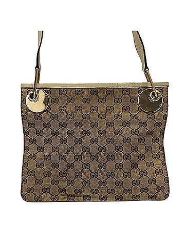 Gucci GUCCI GG Canvas Shoulder Bag 120841 Beige Women's (view 2)