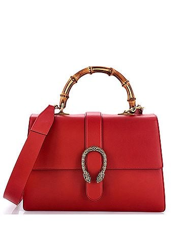 Gucci Dionysus Bamboo Top Handle Bag Leather Large (view 1)