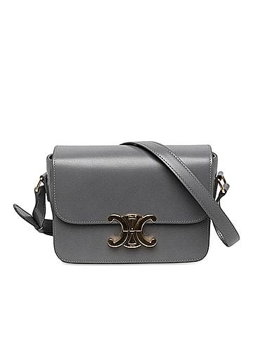 Céline Classique Shiny Calfskin Triomphe Crossbody (view 1)