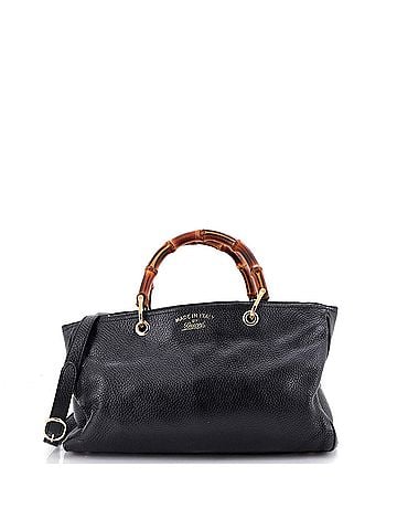 Gucci Bamboo Shopper Tote Leather Medium (view 1)