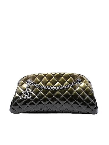 Chanel Medium Patent Ombre Just Mademoiselle Bowling Bag (view 1)
