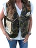 Pol Oversized Camo Under The Radar Patch Vest Vest - photo 1