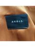 AKRIS 45% Silk 40% Acetate 15% Nylon 100% Silk Solid Orange Jacket Size 4 - photo 5