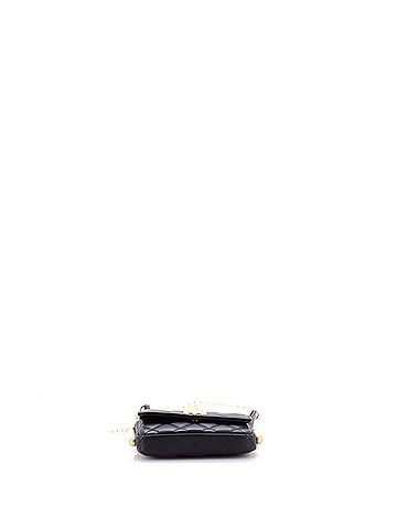 Chanel About Pearls Flap Card Holder with Chain Quilted Calfskin (view 2)