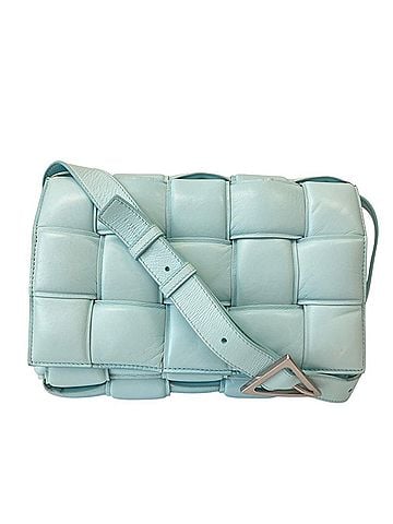Bottega Veneta BOTTEGA VENETA Bottega Veneta Padded Cassette Intrecciato Shoulder Bag 591970 Spearmint Women's (view 1)