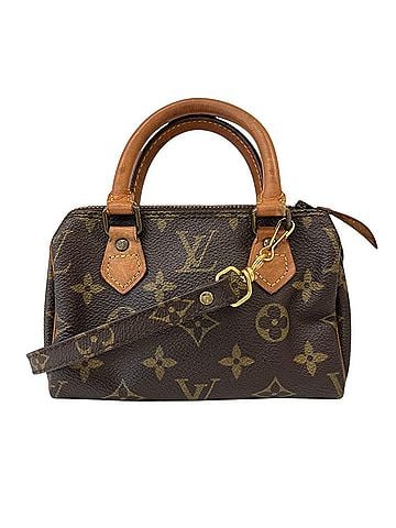 Louis Vuitton Louis Vuitton Vintage Monogram Mini Speedy Shoulder Pouch M41534 Brown Women's (view 1)