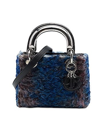 Dior Mini Astrakhan Fur Lady Dior (view 1)