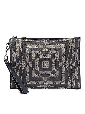 Gucci GG Supreme Caleido Clutch (view 1)