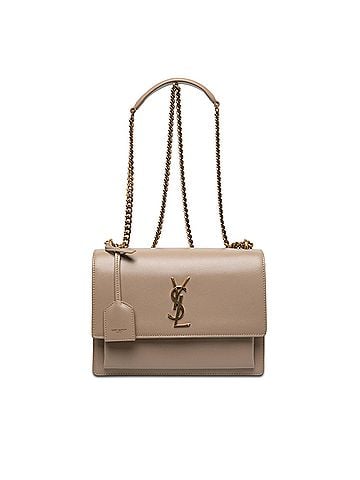Saint Laurent Medium Calfskin Monogram Sunset Crossbody (view 1)