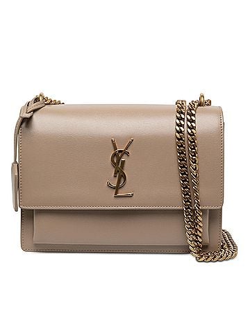 Saint Laurent Medium Calfskin Monogram Sunset Crossbody (view 2)