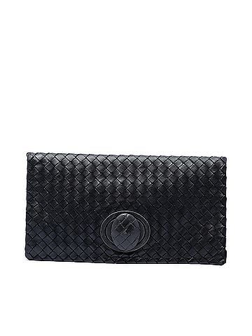 Bottega Veneta Nappa Intrecciato Turn Lock Clutch (view 1)