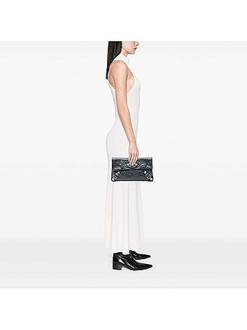 Balenciaga Lambskin Motocross Giant 21 Envelope Clutch (view 2)