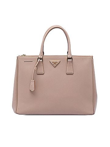 Prada Large Saffiano Lux Galleria Double Zip Satchel (view 1)