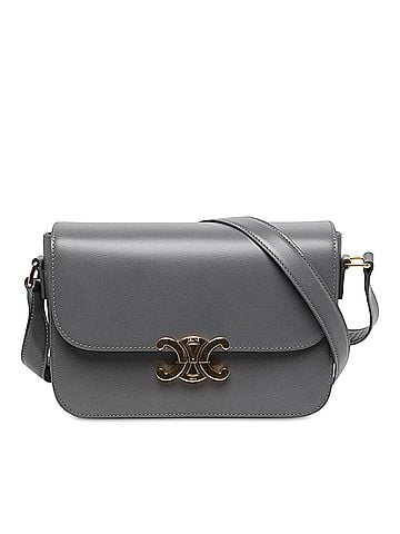 Céline Classique Shiny Calfskin Triomphe Crossbody (view 1)